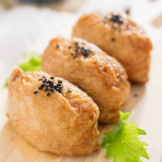 Aunt Keiko's Inarizushi - Recipe photo by Chopstick Chronicles