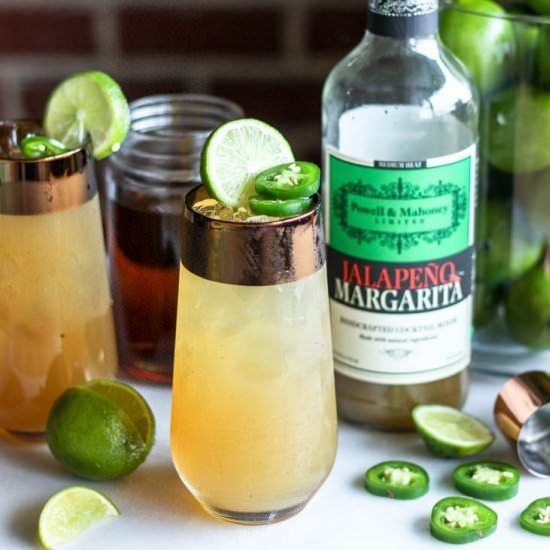 Spicy Whiskey Lynchburg Limeade - Recipe photo by MissAlliesKitchen