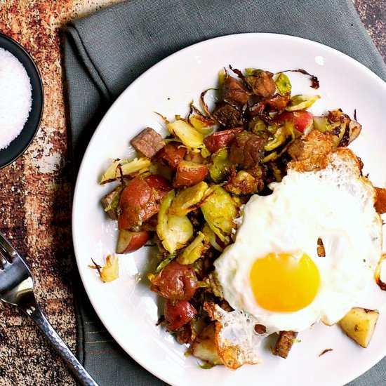Corned Beef Hash - Recipe photo by PinchandSwirl