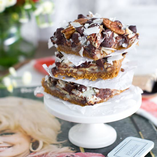 Hello Dolly Cookie Bars - Recipe photo by beckysuebakes