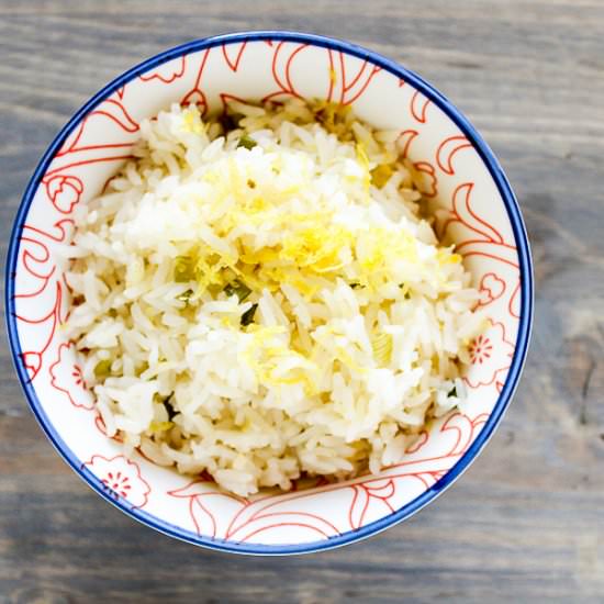 Baked Lemon Rice - Recipe photo by Buy This Cook That