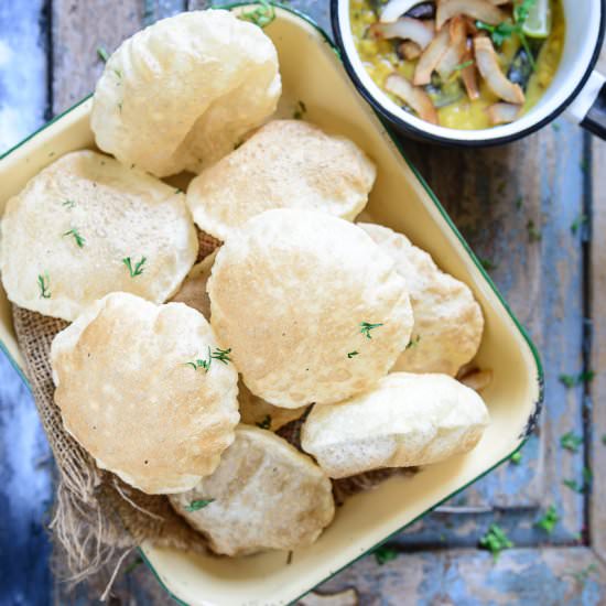 Bengali Luchi - Recipe photo by Whiskaffair