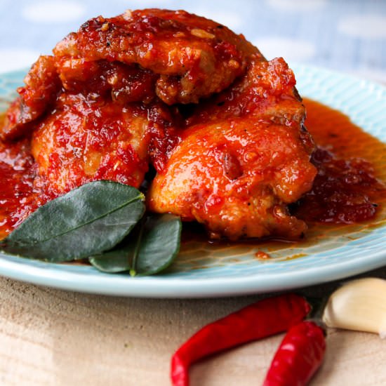 Spicy Chicken - Recipe photo by vertruffelijk