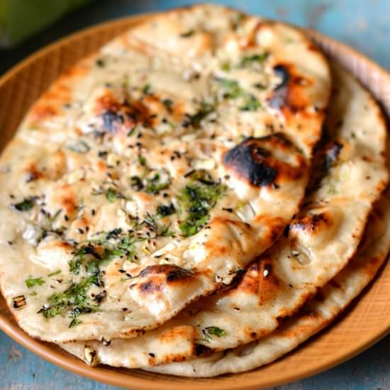Garlic Naan - Recipe photo by ch_cooks