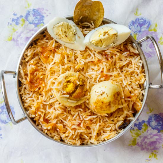 Egg Biryani/Anda Biryani - Recipe photo by KaliMirchbysmita