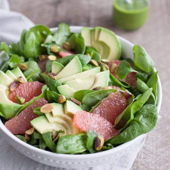 Grapefruit Avocado Salad - Recipe photo by BourbonAndHoney