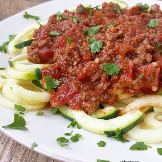Easy Slow Cooker Bolognese - Recipe photo by FitSlowCookerQueen