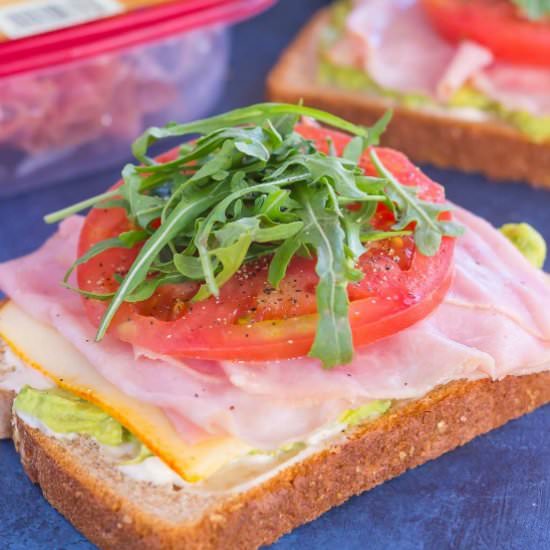 Ham and Avocado Sandwich - Recipe photo by pumpkinnspice