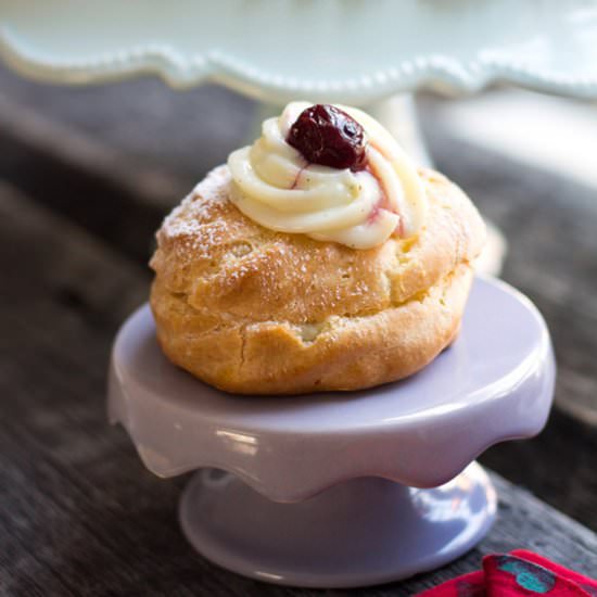 ZEPPOLE DI SAN GIUSEPPE, OVEN BAKED - Recipe photo by sugarlovespices