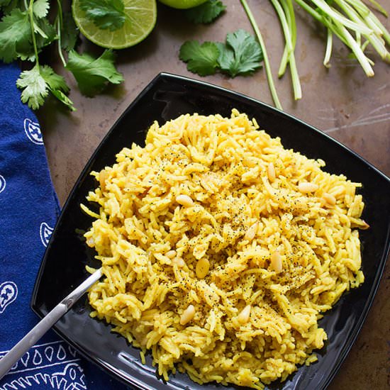 Buttery Lime Rice Recipe - Recipe photo by MunatyCooking
