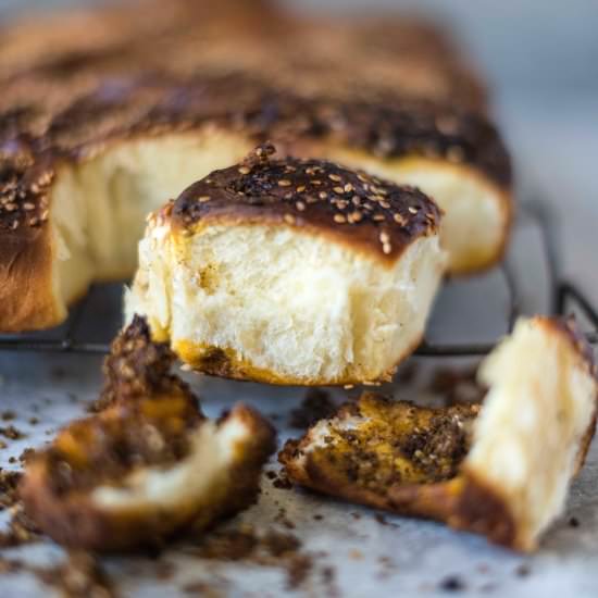 Zaatar Feta Rolls - Recipe photo by heinstirred
