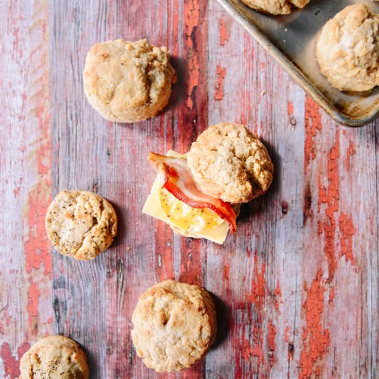 Whole Grain Biscuits - Recipe photo by With The Grains
