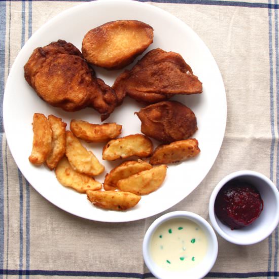 "Dessert" Fish and Chips - Recipe photo by abiteofinspiration