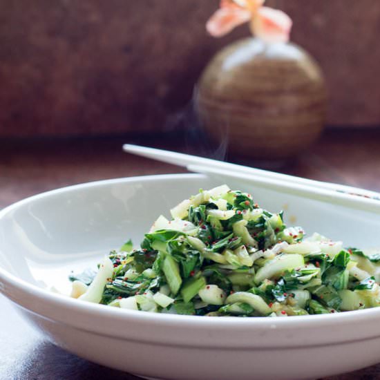 Tamari Lemon Bok Choy - Recipe photo by Eat Simple Food