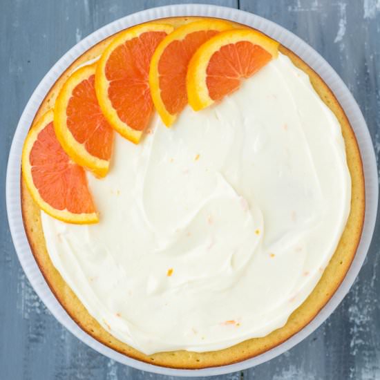 Orange Cake w/ Cream Cheese Icing - Recipe photo by pipercooks