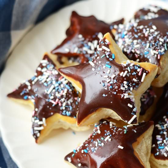 Galaxy Puff Pastry "Donuts" - Recipe photo by vintagekitty
