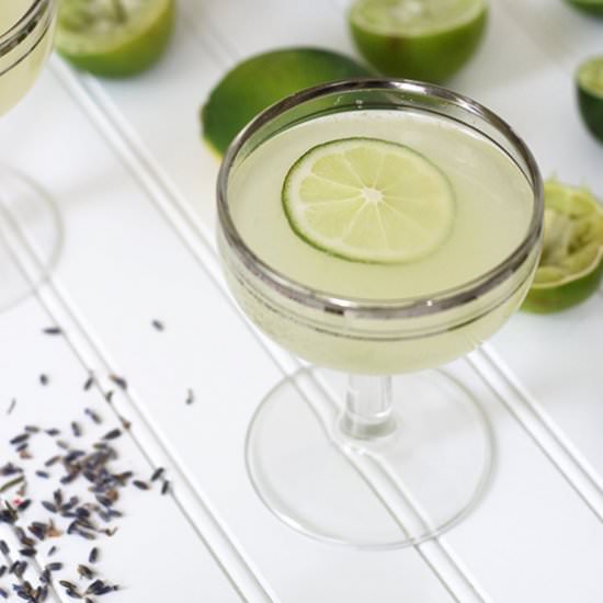 Lavender Gimlet - Recipe photo by Unusuallylovely