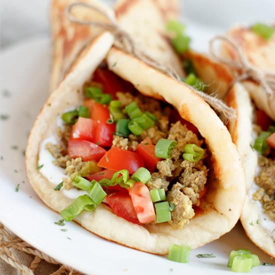 Naan Tacos - Recipe photo by JennMeyering