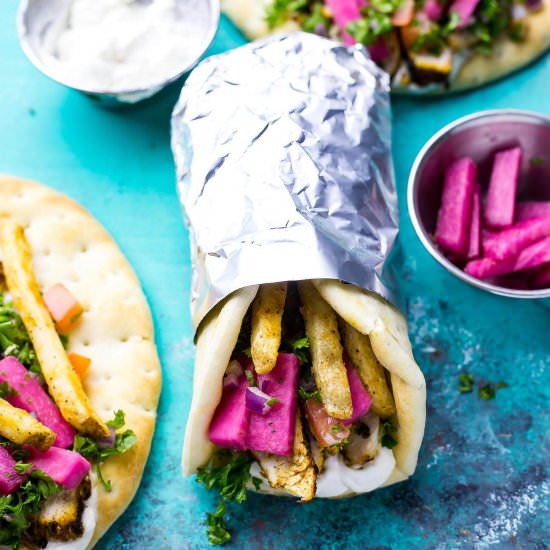 Homemade Chicken Shawarma - Recipe photo by thegirlonbloor