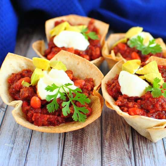 Chili Con Carne Baskets - Recipe photo by thatsrealyummy