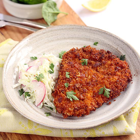 Chicken Saltimbocca Schnitzel - Recipe photo by sugarsaltmagic