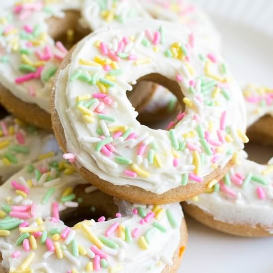 Carrot Cake Donuts - Recipe photo by Lipglosscrayons