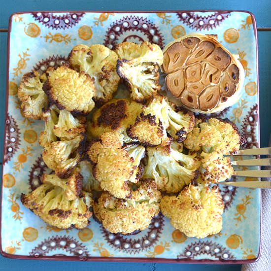 Mediterranean Roasted Cauliflower - Recipe photo by dana@todayimight