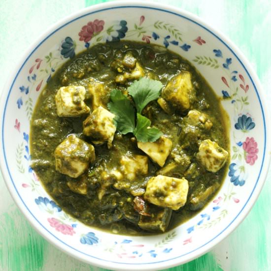Palak Paneer: Punjabi Dhabha Style - Recipe photo by Shweta_mt