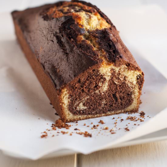 Marble Chocolate Cake - Recipe photo by whatevabakes