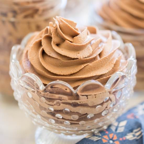 Nutella Buttercream - Recipe photo by thegoldlininggirl