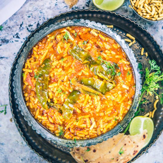 Rajasthani Sev tamatar Ki Sabzi - Recipe photo by Whiskaffair