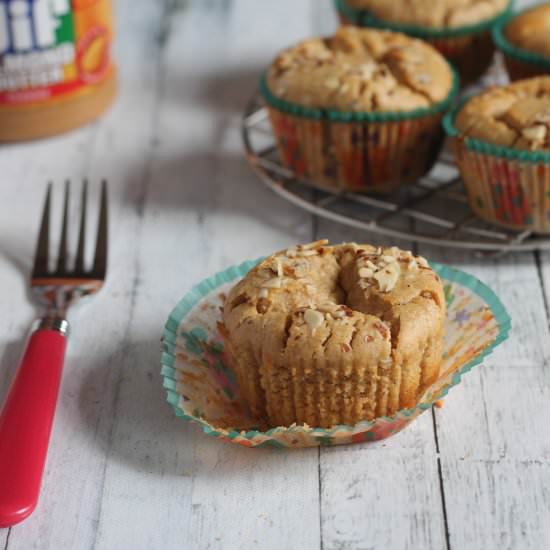Oats Almond Butter Muffin - Recipe photo by Traditionallymodernfood