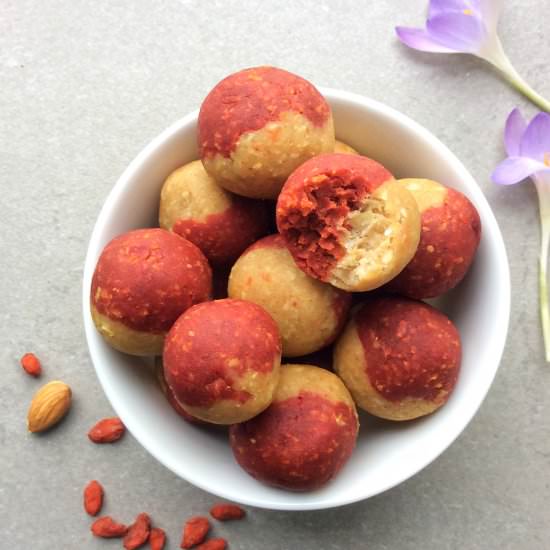 PB&J Sweet Potato Cookie Dough - Recipe photo by Imperfectly Paleo