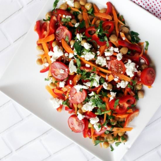 Moroccan Chickpea Salad - Recipe photo by micky apostu