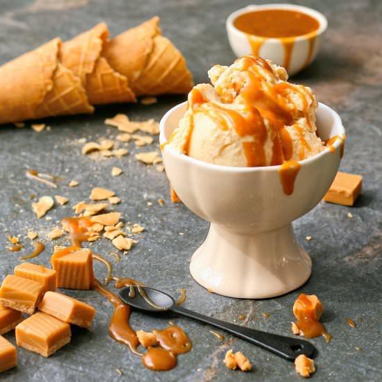 Salted Caramel Ice Cream - Recipe photo by vanillafrost4