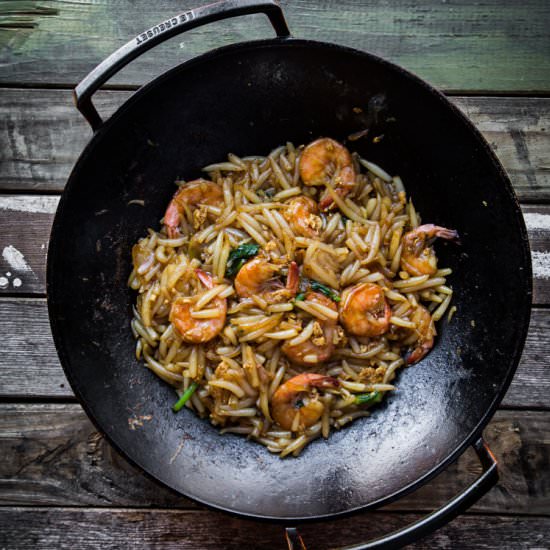 Stir-fried Rice Pin Noodles - Recipe photo by WhatToCookToday