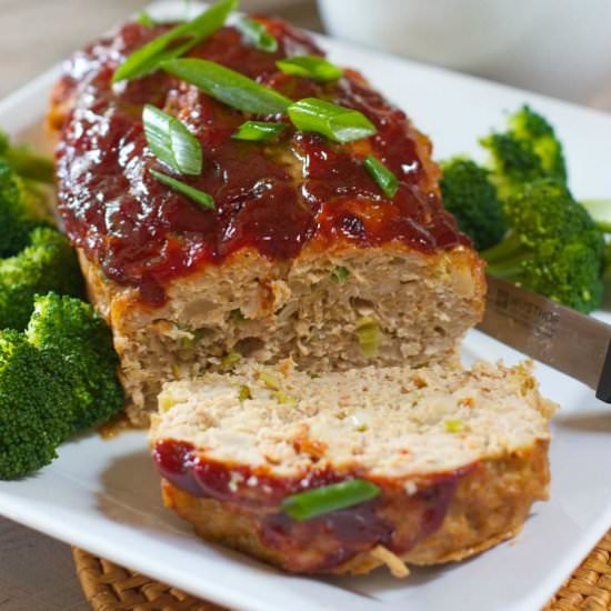 Asian Chicken Meatloaf - Recipe photo by laughingspatula.com