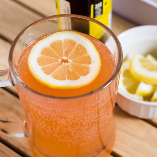 Pink Lemonade Shandy - Recipe photo by TheRedheadBaker