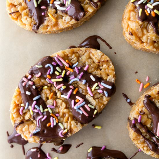 Naturally Sweet Rice Crispy Treats - Recipe photo by DessertForTwo