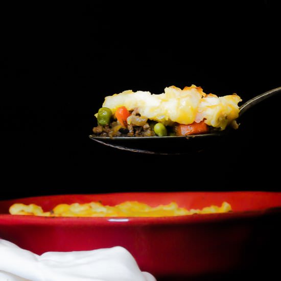 Cottage Pie with Cheddar Mash - Recipe photo by percolatekitchen