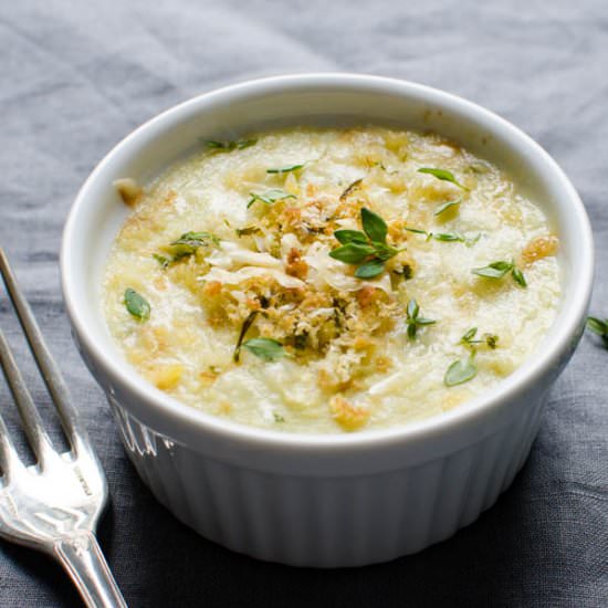 Creamy Chayote Gratin - Recipe photo by garlic and zest