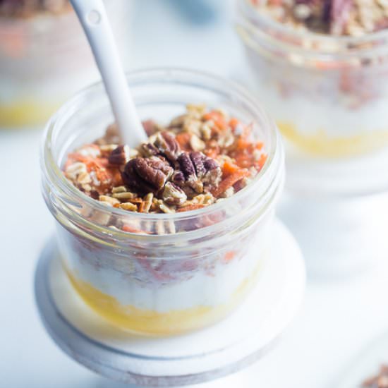 Carrot Cake Overnight Oats - Recipe photo by foodfaithfitness