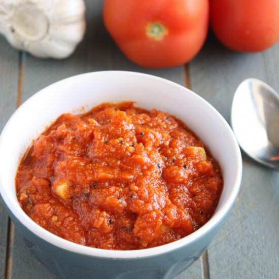 Tomato Thokku/Thakkali Thokku - Recipe photo by sandhiya