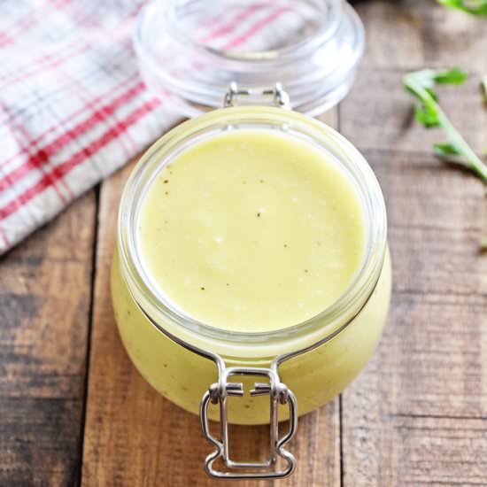 Caesar Dressing without Anchovies - Recipe photo by lettuceeatveggies