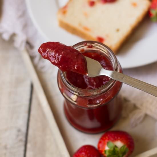 Strawberry Jam - Recipe photo by deepali