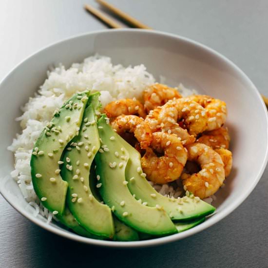 California Sushi Bowl - Recipe photo by alsothecrumbsplease