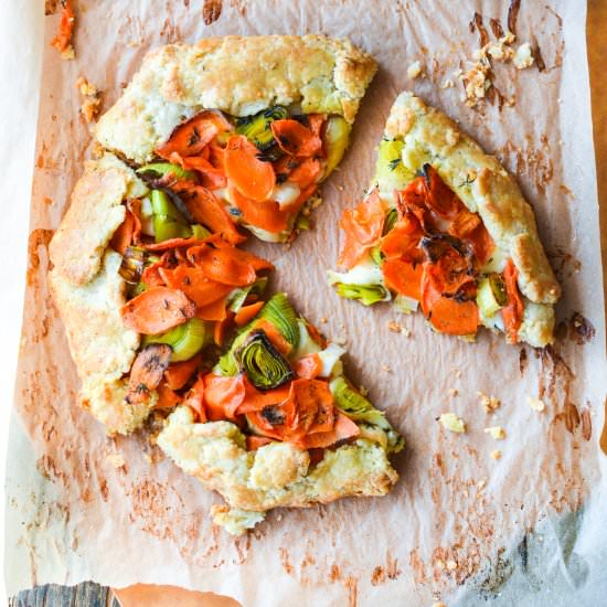 Carrot Galette - Recipe photo by kristinkitchen