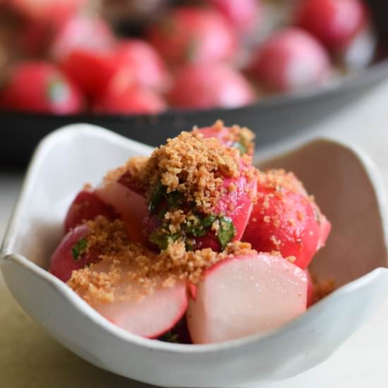 Roasted Radishes - Recipe photo by work.cook.eat.