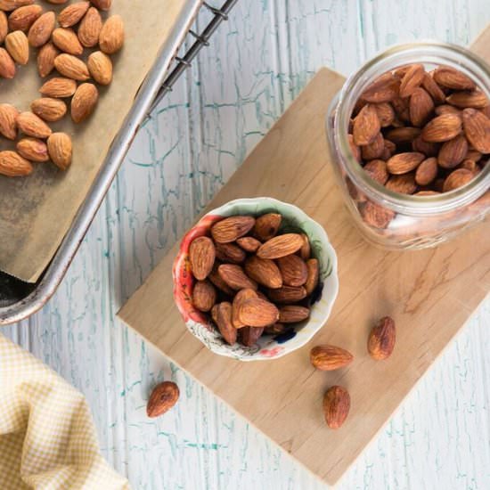 Tamari Almonds - Recipe photo by Simple Green Smoothies