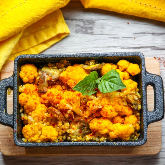 Cauliflower Casserole - Recipe photo by the food blog